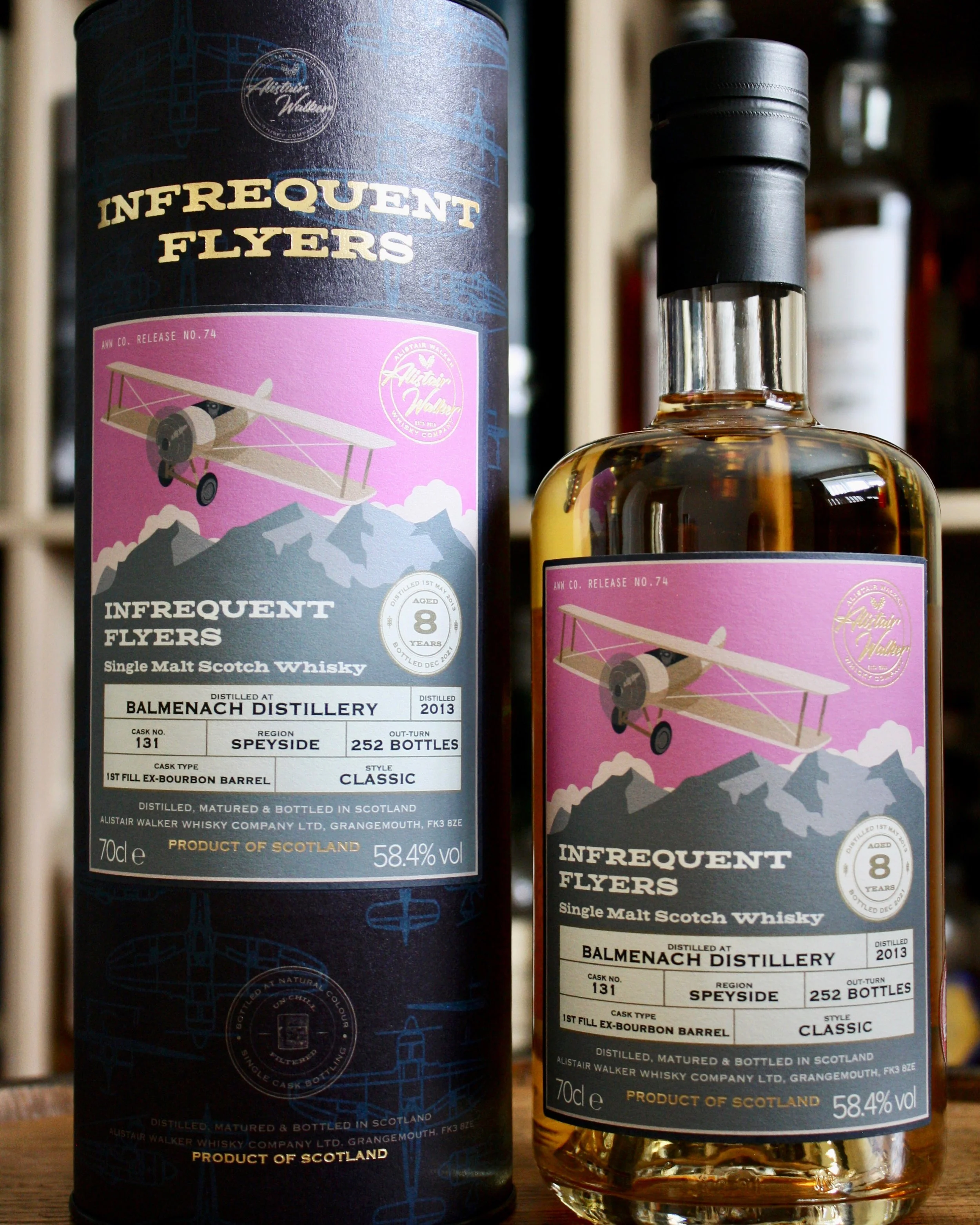 Infrequent Flyers Balmenach 8yo — Dramface
